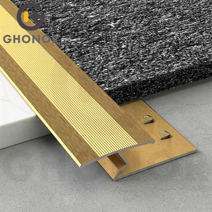 Aluminium vloertapijtversiering